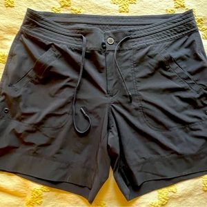 Athleta Navy Women’s Shorts. Size 12. 7” inseam. Great Condition. Poly/Spandex